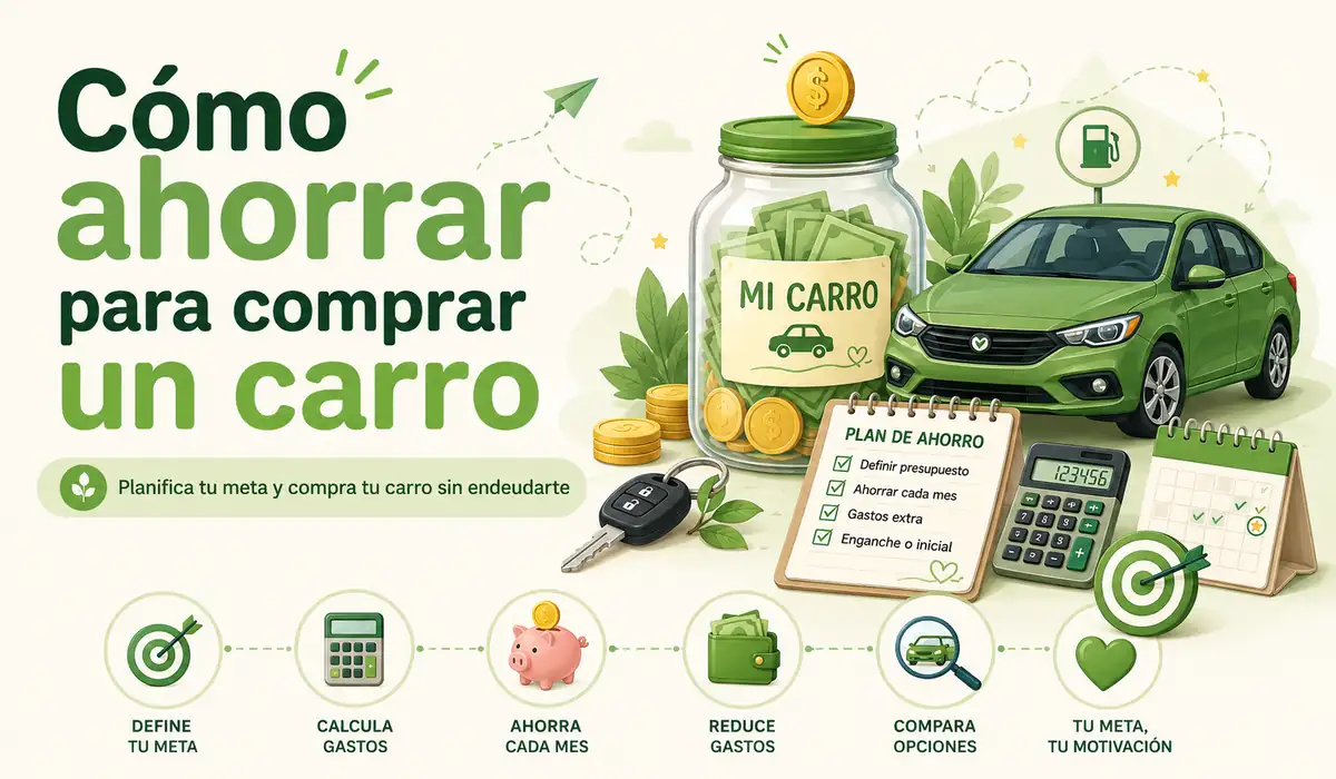 Cómo ahorrar para comprar un carro con un plan mensual